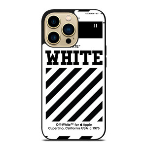 OFF WHITE LOGO 3 iPhone 14 Pro Case